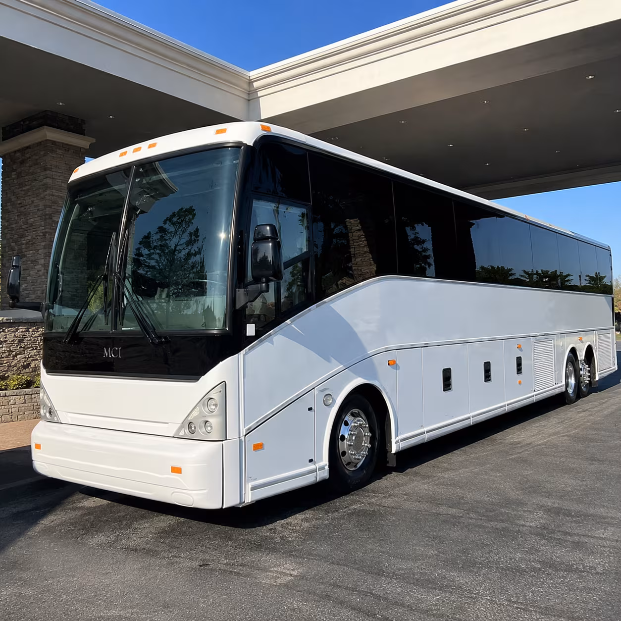 56 passenger charter bus