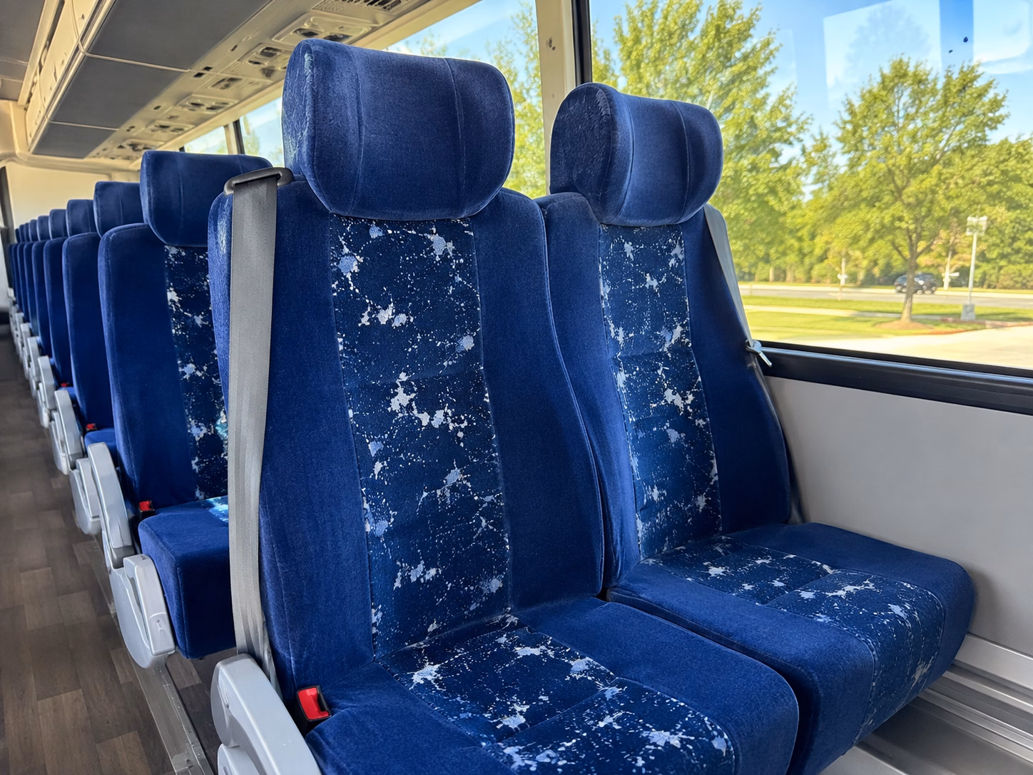 santa clara concert transportation onboard seating
