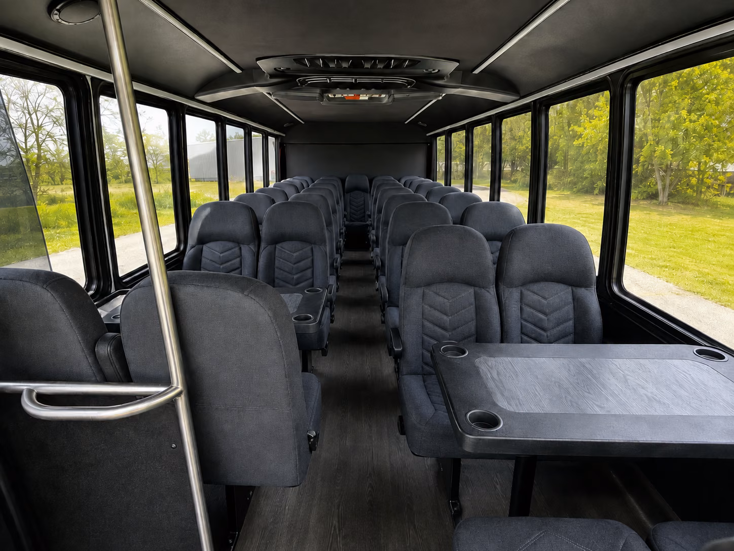 santa clara employee transportation onboard seating