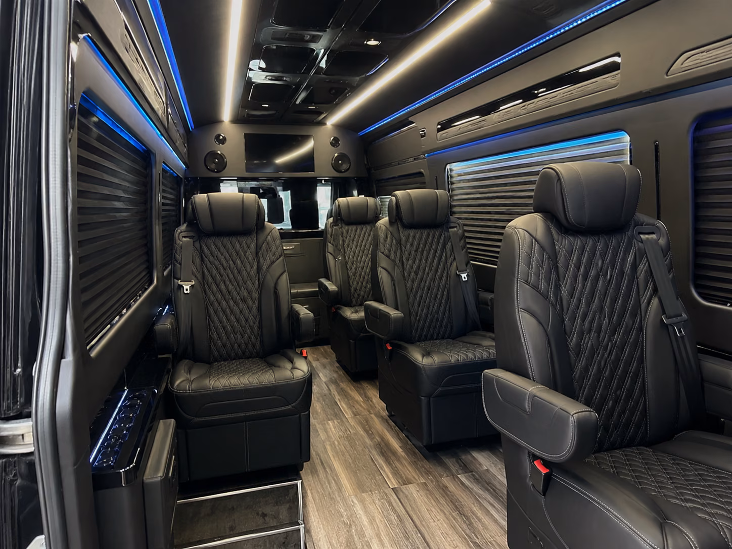 santa clara private event transportation onboard seating
