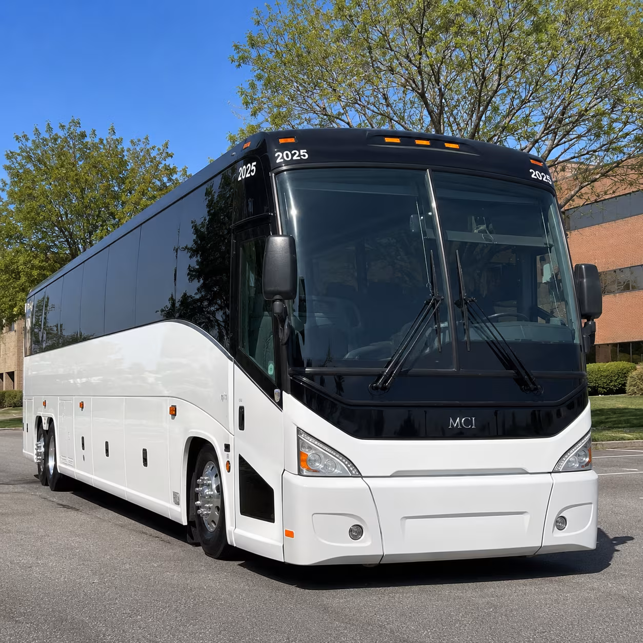 santa clara university graduation and campus event buses